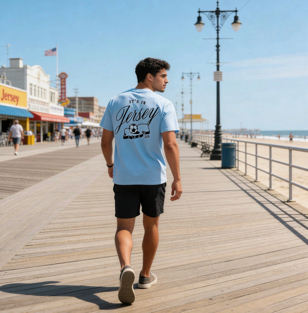 It’s In Jersey Soccer T-shirt - T-Shirt
